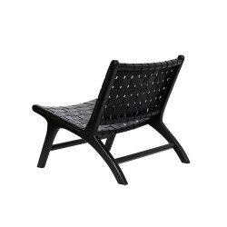 Sedia da Sala da Pranzo DKD Home Decor Nero 65 x 79 x 70 cm