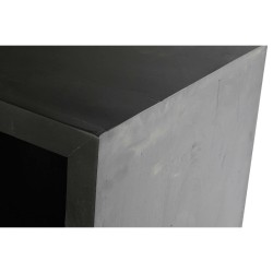 Móvel de TV DKD Home Decor Preto Rotim Madeira de mangueira (145,5 x 40,5 x 60 cm)