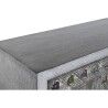 Armário DKD Home Decor Cinzento Branco Madeira de mangueira (90 x 38 x 150 cm)