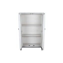 Armário DKD Home Decor Cinzento Branco Madeira de mangueira (90 x 38 x 150 cm)