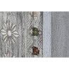 Armário DKD Home Decor Cinzento Branco Madeira de mangueira (90 x 38 x 150 cm)