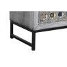 Armário DKD Home Decor Cinzento Branco Madeira de mangueira (90 x 38 x 150 cm)