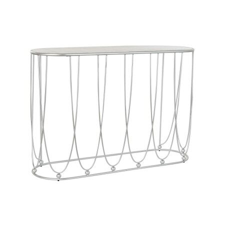 Meuble d'Entrée DKD Home Decor Blanc Argenté 115 x 35 x 78 cm