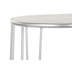 Hall de Entrada DKD Home Decor Branco Prateado 115 x 35 x 78 cm