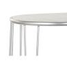 Hall de Entrada DKD Home Decor Branco Prateado 115 x 35 x 78 cm