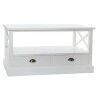 Table Basse DKD Home Decor Blanc Bois (108 x 48 x 56,5 cm)