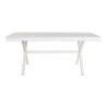 Esstisch DKD Home Decor Weiß Metall Mango-Holz 180 x 90 x 76 cm
