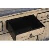 Aparador DKD Home Decor Blanco Crema Marrón oscuro Madera de olmo 176 x 42 x 83 cm