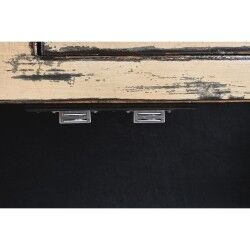 Aparador DKD Home Decor Blanco Crema Marrón oscuro Madera de olmo 176 x 42 x 83 cm