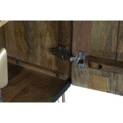 Credenza DKD Home Decor Nero Dorato Metallo Legno di mango 81 x 45 x 75 cm
