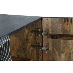 Credenza DKD Home Decor Nero Dorato Metallo Legno di mango 81 x 45 x 75 cm