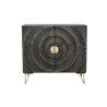 Credenza DKD Home Decor Nero Dorato Metallo Legno di mango 81 x 45 x 75 cm
