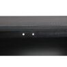 Aparador DKD Home Decor 160 x 40 x 80 cm Preto Cinzento Branco Osso Resina Madeira MDF