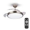 Deckenventilator mit Lampe Philips Atlas 35 W 28 W 4500 Lm Nickel (2700 K)