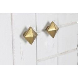 Aparador DKD Home Decor Branco Dourado Metal Madeira de mangueira 91 x 44 x 152 cm