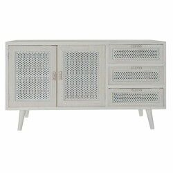 Sideboard DKD Home Decor   White Wood MDF Wood 110 x 41 x 64 cm