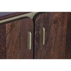 Buffet DKD Home Decor Marron Acier Bois de manguier 160 x 40 x 81 cm