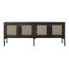 Aparador DKD Home Decor   Castanho Rotim Madeira de mangueira 155 x 40 x 61,5 cm