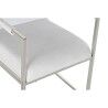 Chair DKD Home Decor Polyester Steel White (56 x 68 x 92 cm)
