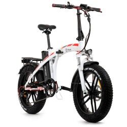Bicicletta Elettrica Youin BK1600W DUBAI Bianco 250 W 10000 mAh 20"