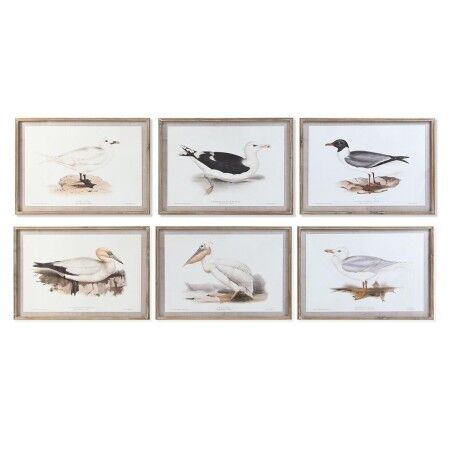 Pintura DKD Home Decor Cristal Abeto 70 x 2,5 x 50 cm