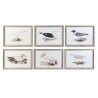 Pintura DKD Home Decor Cristal Abeto 70 x 2,5 x 50 cm