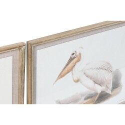 Pintura DKD Home Decor Cristal Abeto 70 x 2,5 x 50 cm