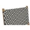 Havestol DKD Home Decor Weiß Schwarz natürlich PVC Teakholz 65 x 80 x 68 cm