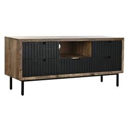 Móvel de TV DKD Home Decor Metal Madeira de mangueira (125 x 40 x 55 cm)