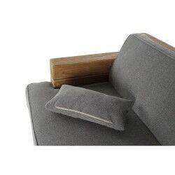 Sofá DKD Home Decor Cinzento Natural Alpino 224 x 95 x 82 cm