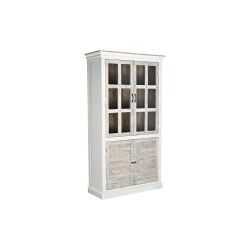 Displayständer DKD Home Decor 110 x 45 x 200 cm Kristall Aluminium Mango-Holz