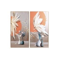 Quadro DKD Home Decor Alluminio Legno MDF 80 x 3 x 160 cm