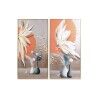 Cadre DKD Home Decor Aluminium Bois MDF 80 x 3 x 160 cm