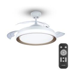 Ventilador de Teto com Luz Philips Atlas Dourado 35 W 28 W 4500 Lm (2700 K)