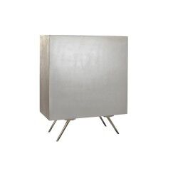 Sideboard DKD Home Decor White Grey Golden Brass Mango wood 93 x 41 x 114 cm