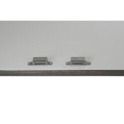 Sideboard DKD Home Decor White Grey Golden Brass Mango wood 93 x 41 x 114 cm