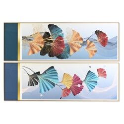 Quadro DKD Home Decor Alluminio Legno MDF 180 x 3 x 60 cm