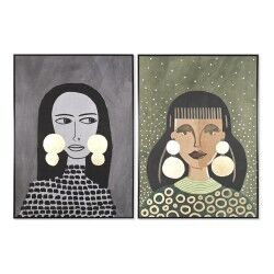 Tela DKD Home Decor polistirene Tela 102,5 x 4,3 x 142,6 cm 103 x 4,5 x 143 cm