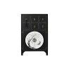 Chest of drawers DKD Home Decor Black Golden Fir MDF Wood Oriental 63 x 28 x 101 cm