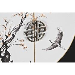 Chest of drawers DKD Home Decor Black Golden Fir MDF Wood Oriental 63 x 28 x 101 cm