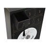 Chest of drawers DKD Home Decor Black Golden Fir MDF Wood Oriental 63 x 28 x 101 cm