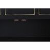 Chest of drawers DKD Home Decor Black Golden Fir MDF Wood Oriental 63 x 28 x 101 cm