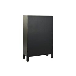 Chest of drawers DKD Home Decor Black Golden Fir MDF Wood Oriental 63 x 28 x 101 cm