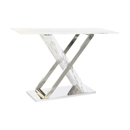 Ingresso DKD Home Decor Bianco Grigio Argentato 120 x 40 x 75 cm