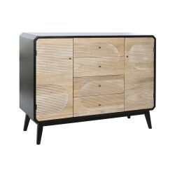 Credenza DKD Home Decor Nero Legno 120 x 40 x 90 cm