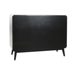 Sideboard DKD Home Decor Black Wood 120 x 40 x 90 cm