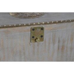 Hall de Entrada DKD Home Decor Branco Cinzento Dourado 80 x 30 x 96 cm Elefante
