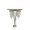 Hall de Entrada DKD Home Decor Branco Cinzento Dourado 80 x 30 x 96 cm Elefante