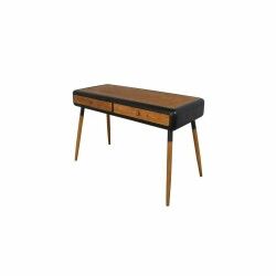 Hall de Entrada DKD Home Decor Preto Natural Catanho escuro Cinzento escuro 120 x 50 x 77 cm