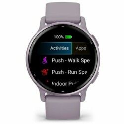 Relógio masculino GARMIN 010-02862-13 Violeta Lilás